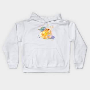 Tangerine Bunny Kids Hoodie